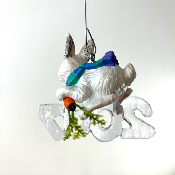 Cool Decade 2007 Bunny Rabbit Christmas Ornament by Hallmark - Picture 2 of 6